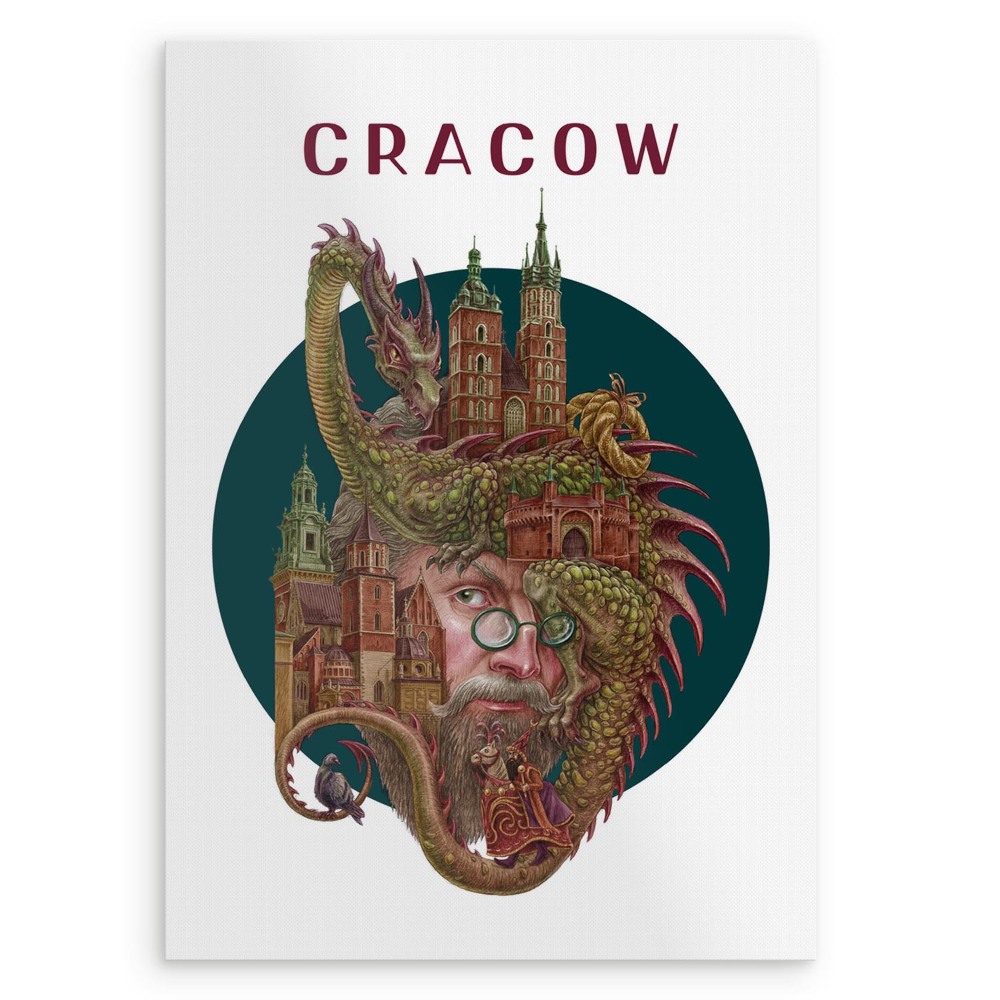 Obraz bez rámu Krakov