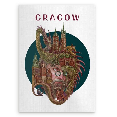 Obraz bez rámu Krakov