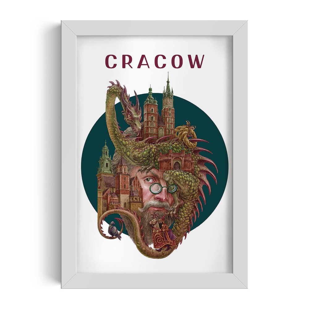 Obraz v rámu Krakov
