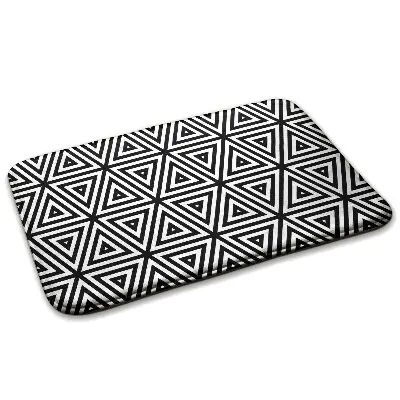 Koberec do obýváku Trojúhelníková geometrická mozaika