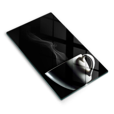 Skleněná deska do kuchyně Šálek čaje