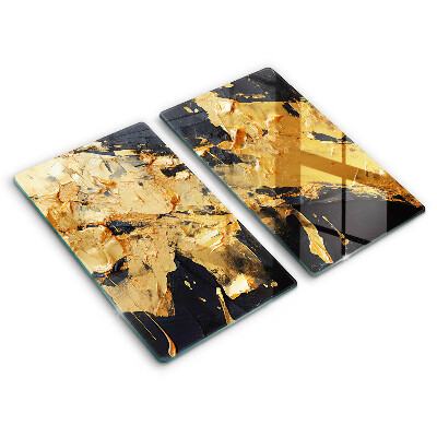 Skleněná deska do kuchyně Elegantní textura barvy 