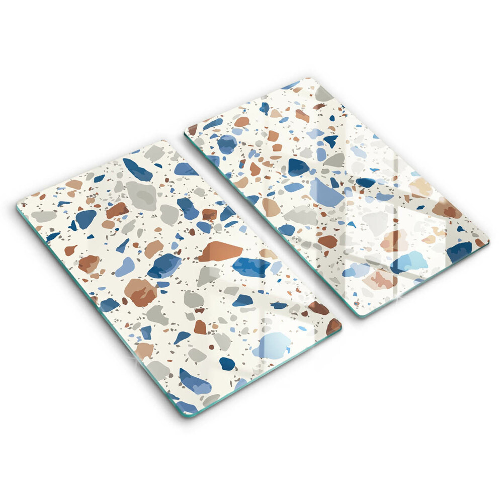 Skleněné krájecí prkénko Dekorativní kamenina 