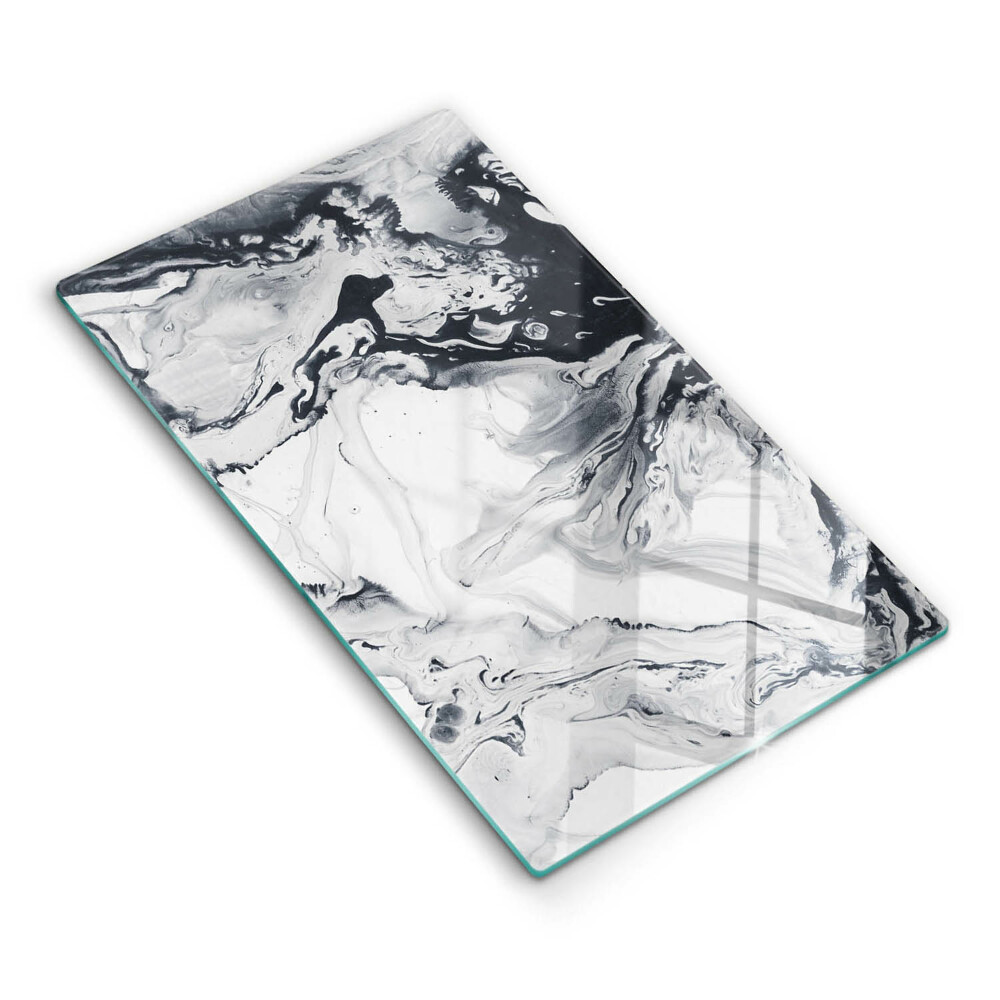 Krájecí prkénko skleněné Abstraktní inkoust