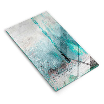 Skleněná deska do kuchyně Abstraktní barva na pozadí