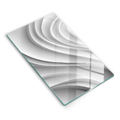 Skleněná deska do kuchyně Geometrické linie