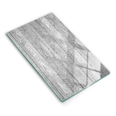 Skleněná deska do kuchyně Staré dřevěné desky