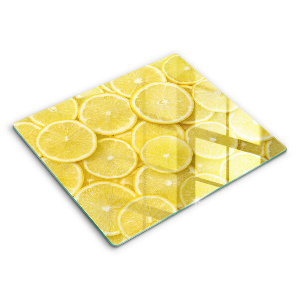 Skleněná krájecí deska 60x52 cm Citronové ovoce