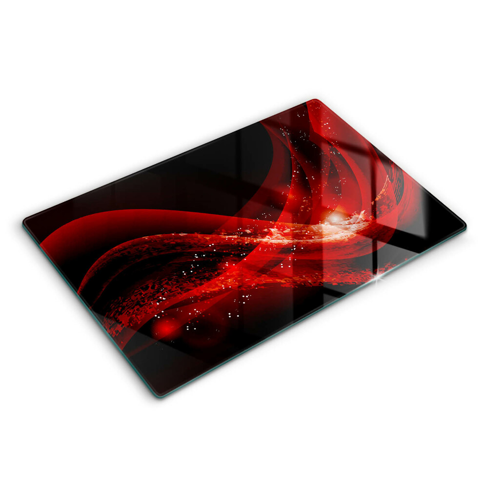 Skleněná deska do kuchyně 80x52 cm Moderní abstrakce