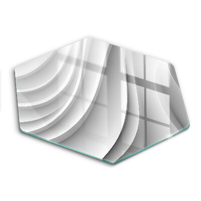 Krájecí prkénko skleněné Geometrické linie