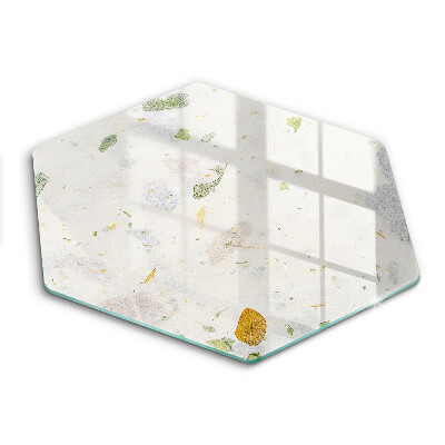 Skleněné krájecí prkénko Padající listy