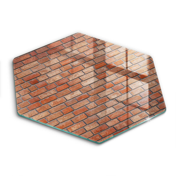Krájecí prkénko skleněné Cihlová zeď
