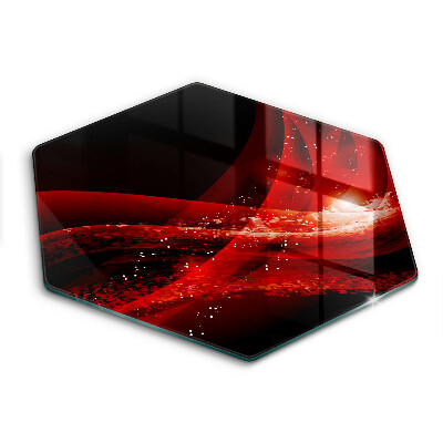 Skleněná krájecí deska Abstraktní moderní