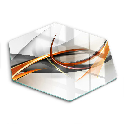 Skleněná krájecí deska Moderní tvary