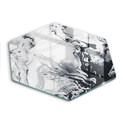 Skleněné krájecí prkénko Abstraktní inkoust