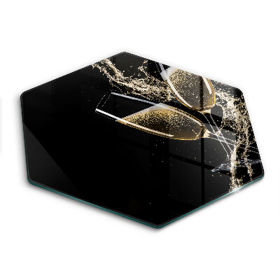 Krájecí prkénko skleněné Sklenice na šampaňské