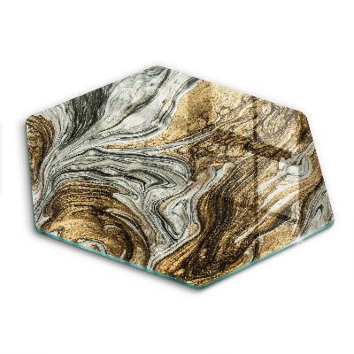 Skleněné krájecí prkénko Bohatá abstrakce