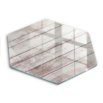 Skleněná deska do kuchyně Stará dřevěná prkna