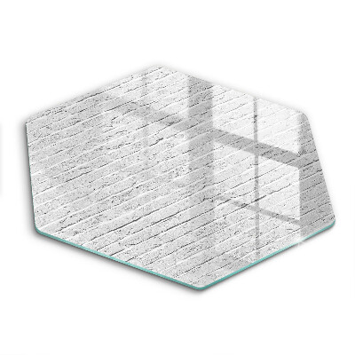 Skleněná deska do kuchyně Cihlová zeď