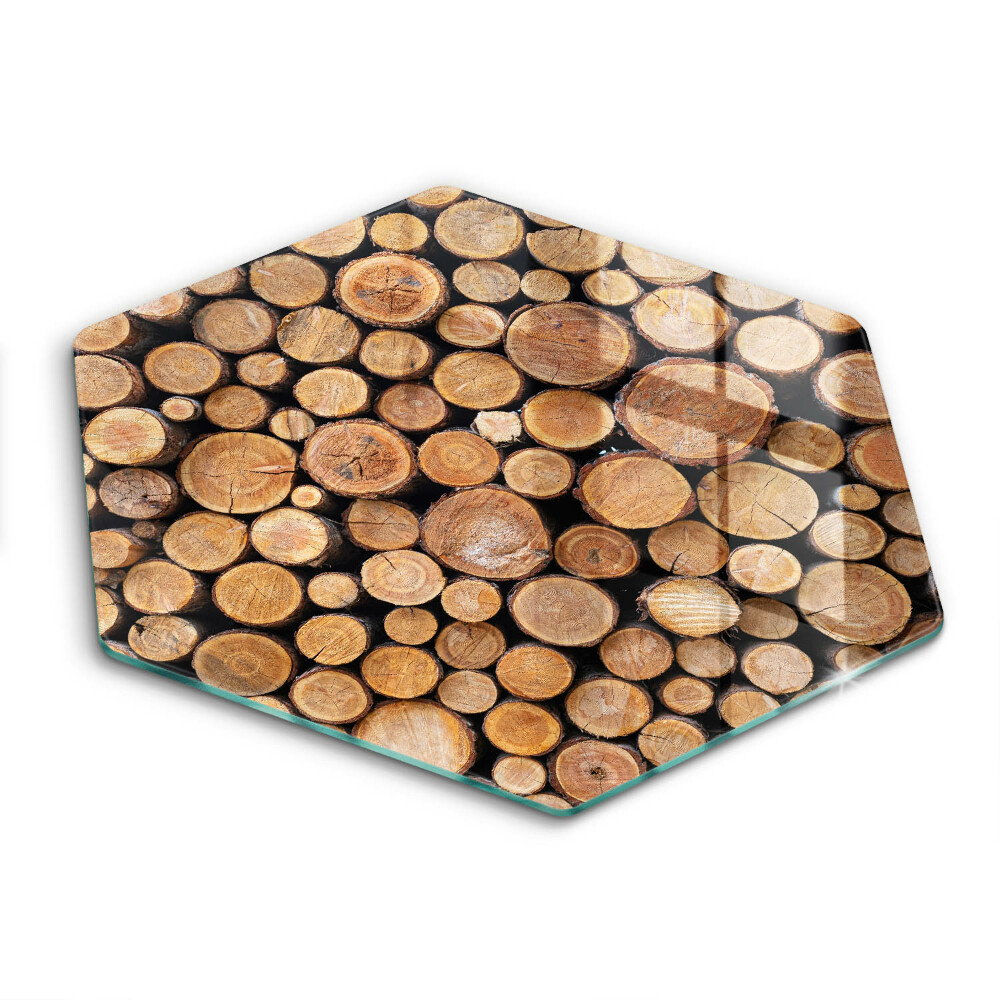 Skleněná krájecí deska Kmeny stromů