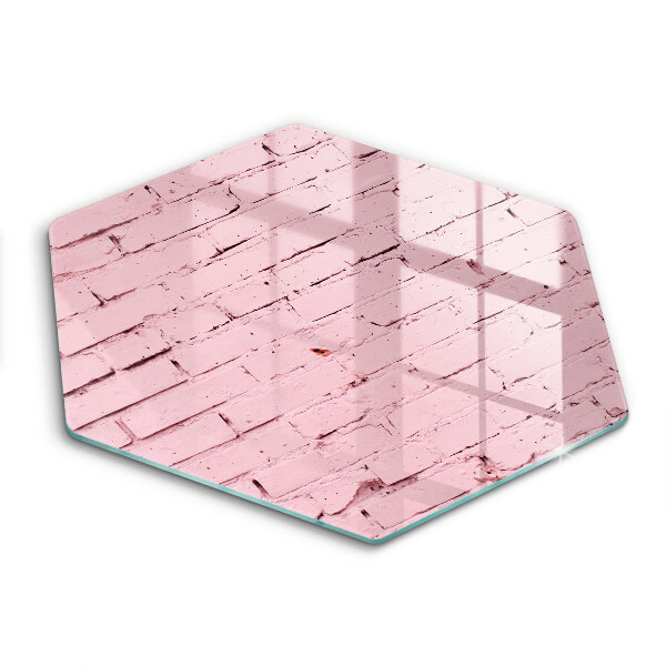 Skleněné krájecí prkénko Pastelové cihly