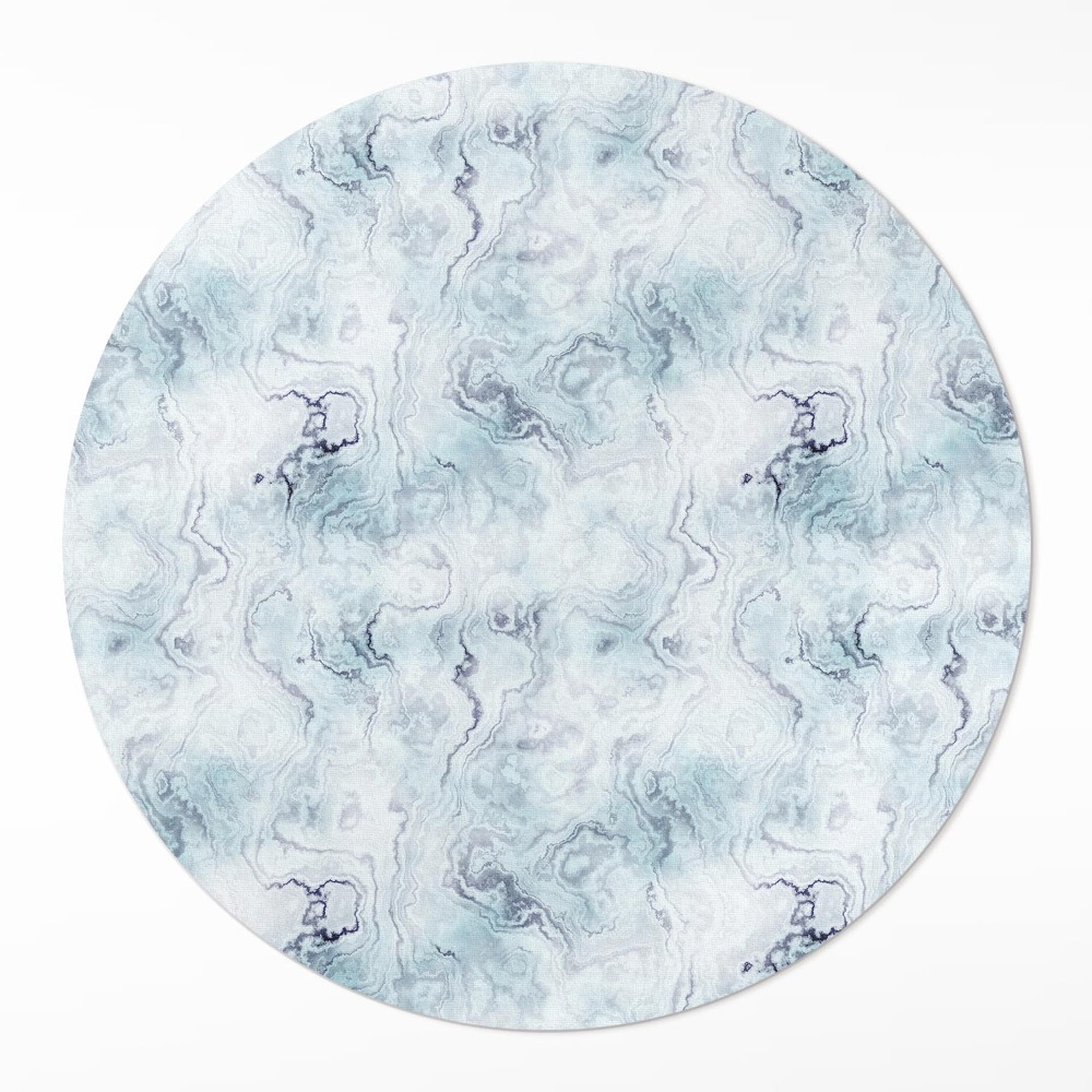 Kulatý vinylový koberec Rozlitý inkoust elegantní abstrakce