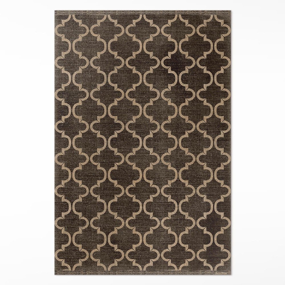 Vinylový koberec Orientální vzor arabeska imitace tkaniny