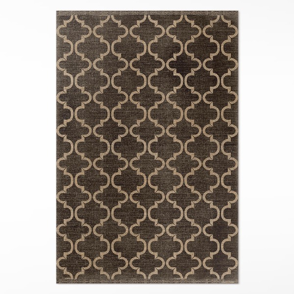 Vinylový koberec Orientální vzor arabeska imitace tkaniny