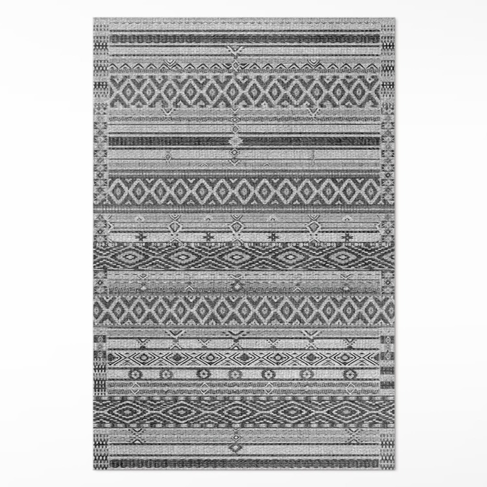 Vinylový koberec Geometrické kosočtverce imitace tkaniny