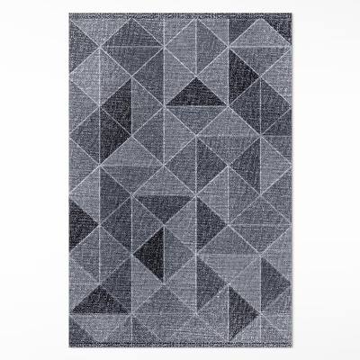 Vinylový koberec Geometrická abstrakce imitace tkaniny