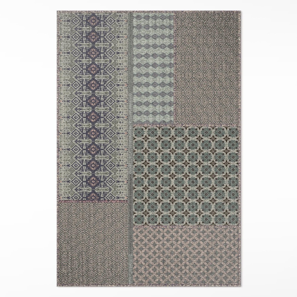 Vinylový koberec Aztécký styl imitace zdobené tkaniny