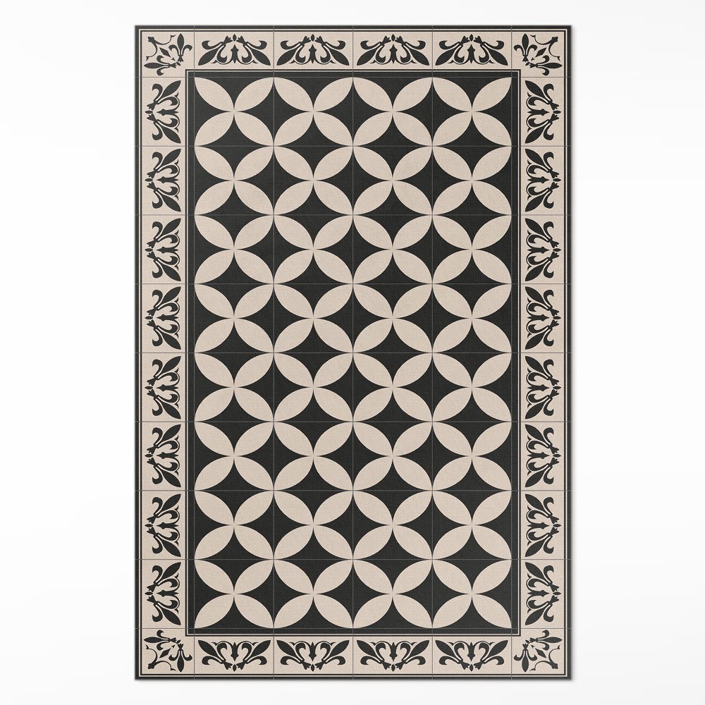 Vinylový koberec Španělské dlaždice elegantní mozaika