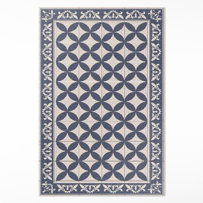 Vinylový koberec Vzor Azulejos elegantní mozaika