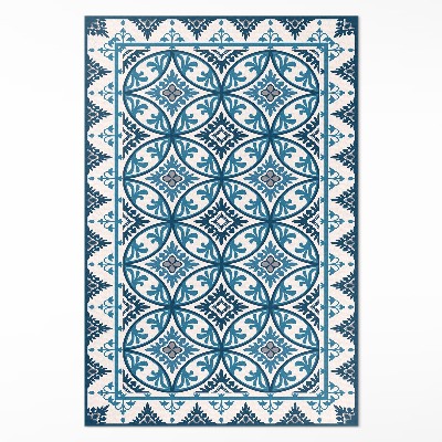 Vinylový koberec Abstraktní kruhy středomořské kachličky