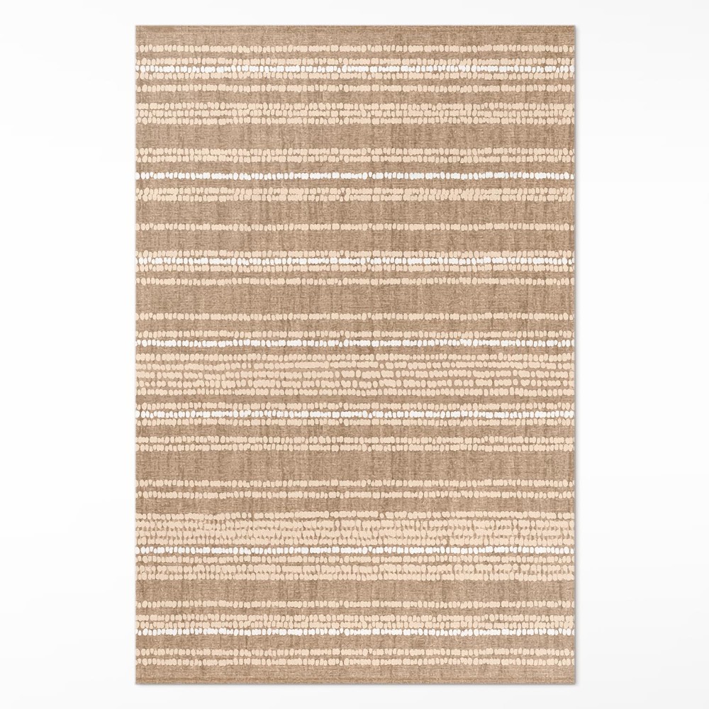 Vinylový koberec Béžová tkanina boho vintage styl