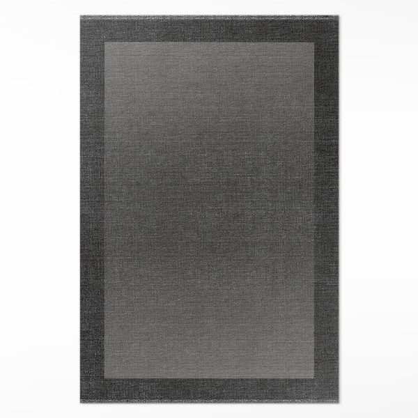 Vinylový koberec Šedý rám klasický vzor tkaniny