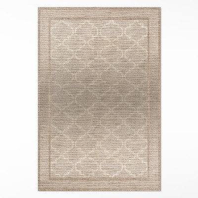 Vinylový koberec Marocký čtyřlístek imitace tkaniny