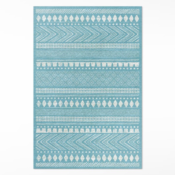 Vinylový koberec Indiánský vzor textura imitace tkaniny