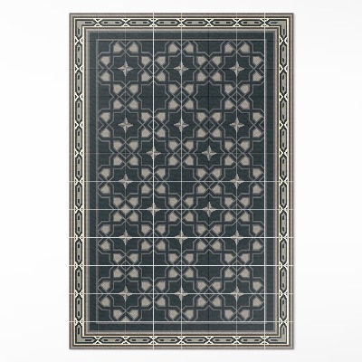 Vinylový koberec Hvězdy geometrické stará mozaika