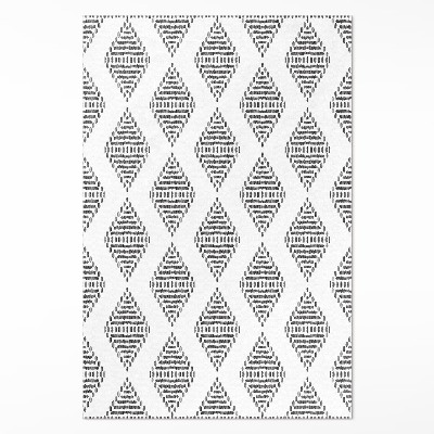 Vinylový koberec Geometrické kosočtverce indiánský vzor