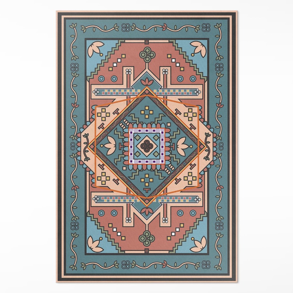 Vinylový koberec Arabská geometrie dekorativní vzor