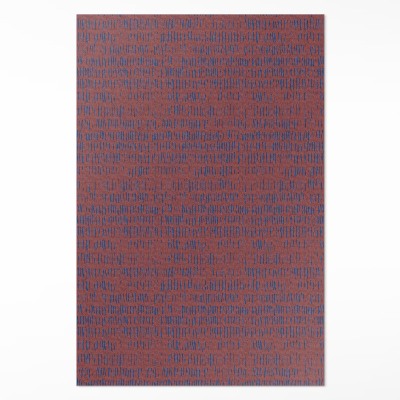 Vinylový koberec Kobercový splot imitace tkaniny boho