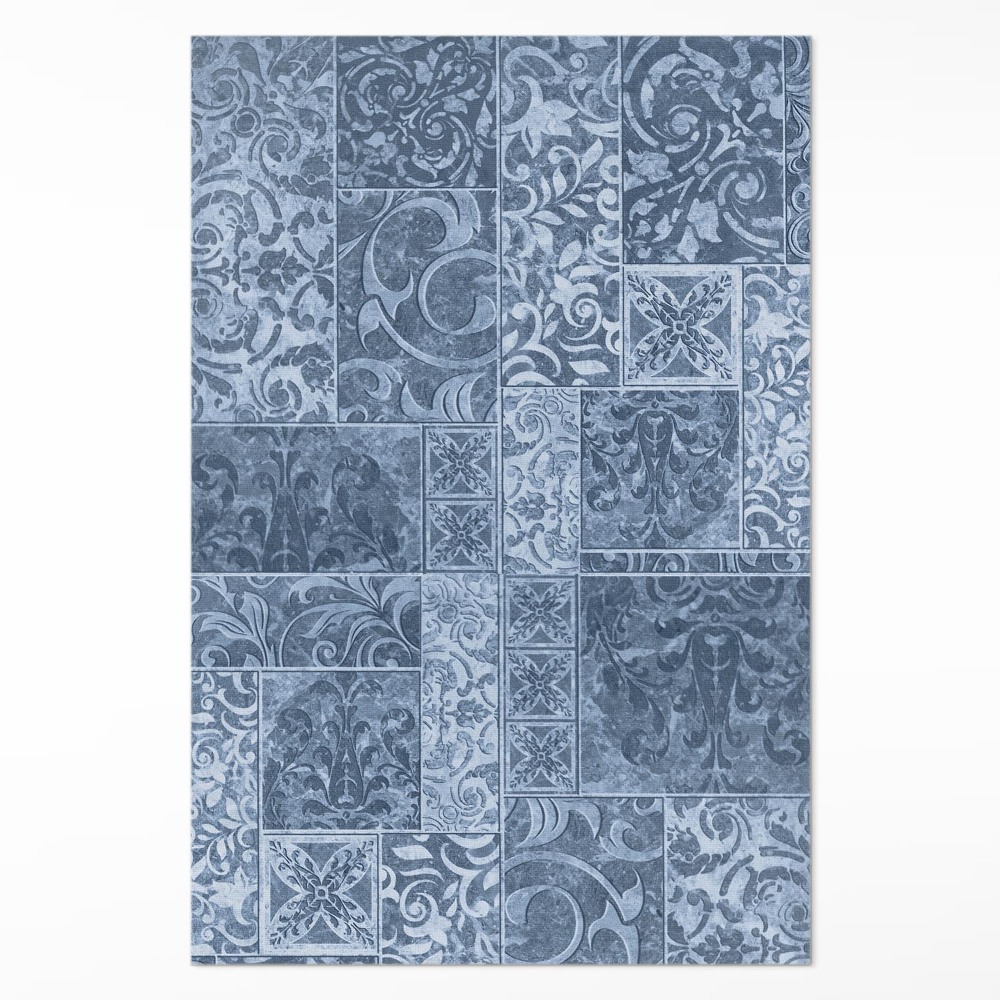 Vinylový koberec Antické dlaždice opotřebované kachličky