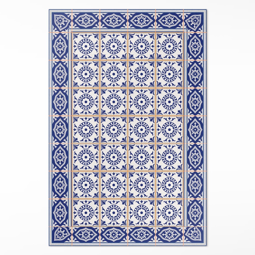 Vinylový koberec Řecké dlaždice dekorativní mozaika