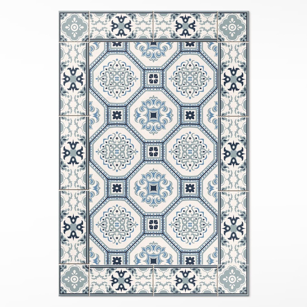 Vinylový koberec Geometrické tvary elegantní dlaždice