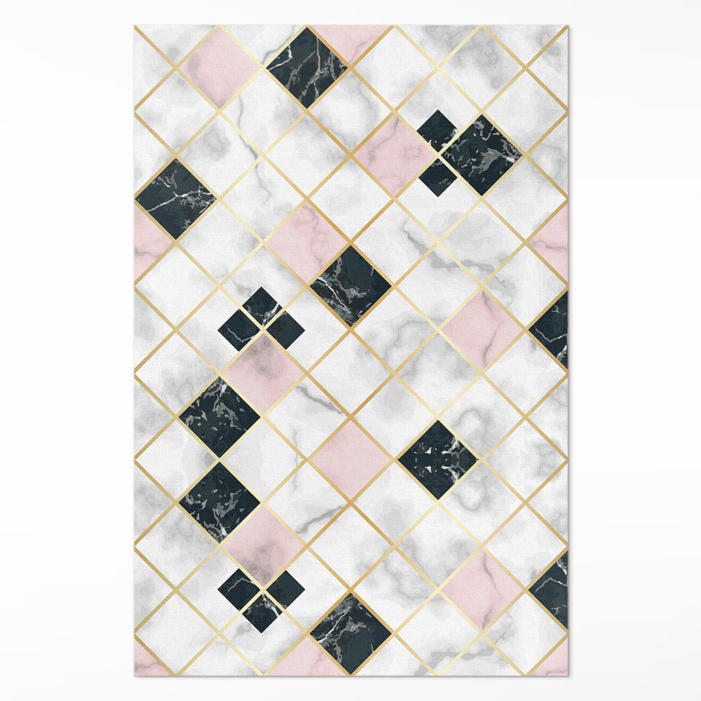 Vinylový koberec Krásný mramor kamenné dlaždice