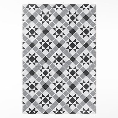 Vinylový koberec Gotické hvězdičky stylové dlaždice