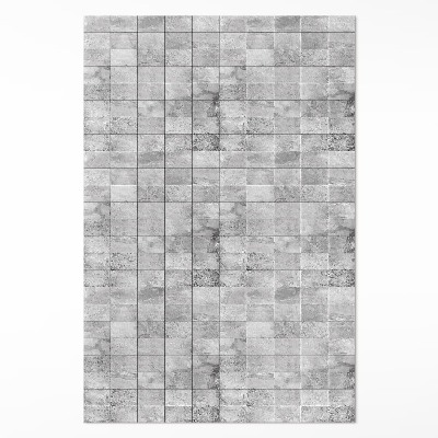 Vinylový koberec Světlé kamenné dlaždice industriální kachličky