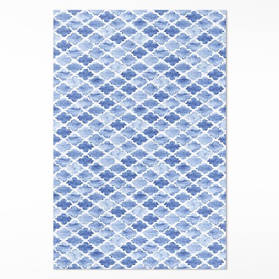 Vinylový koberec Středomořská mozaika akvarelové dlaždice