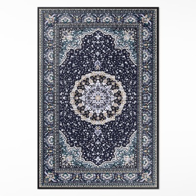 Vinylový koberec Mandala vzorovaný ornament